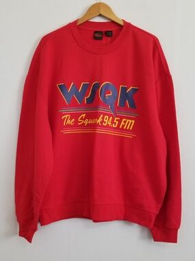 NWT Stranger Things Red Graphic Sweatshirt Size XXL